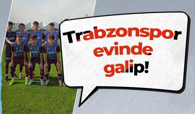 Trabzonspor evinde galip!