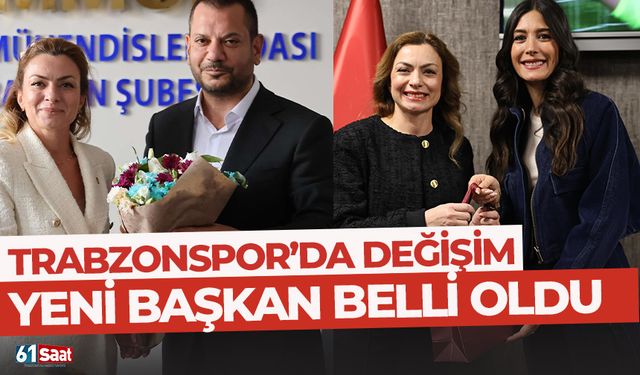 Trabzonspor'da değişim! Yeni başkan belli oldu.