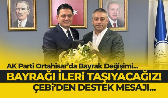 AK Parti Trabzon'da devir teslimi gerçekleştirildi.