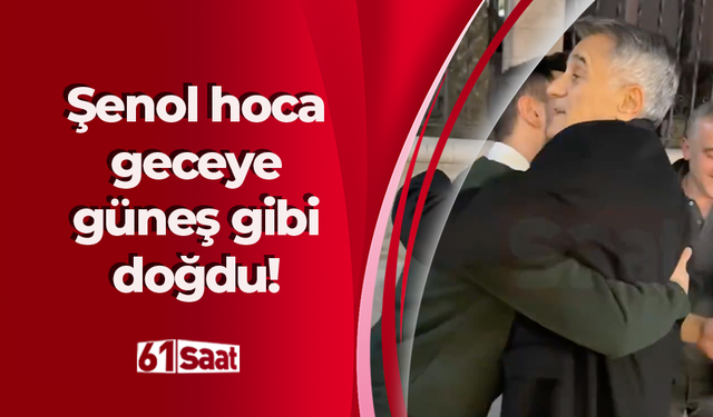 Şenol hoca geceye güneş gibi doğdu