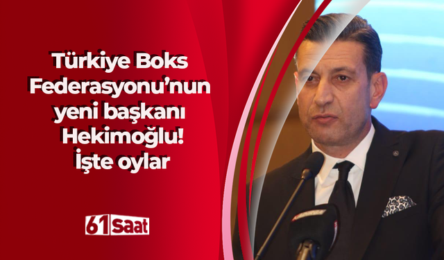 Suat Hekimoğlu, Türkiye Boks Federasyonu Başkanı Seçildi