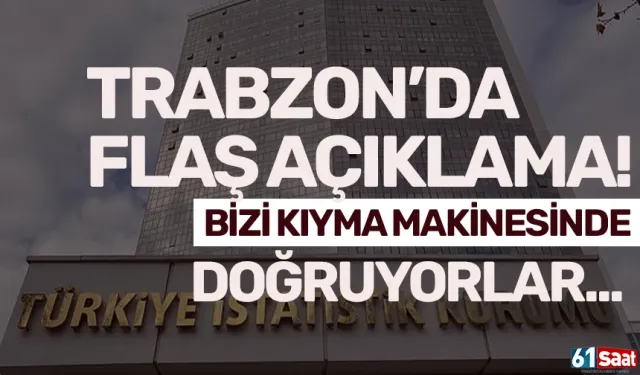 Trabzon'da flaş sözler! "Bizi kıyma makinesinde doğruyorlar..."