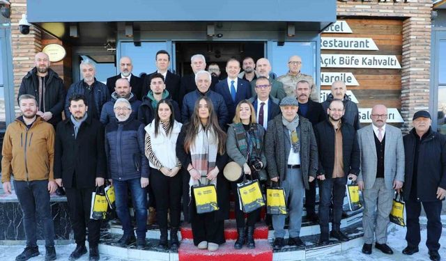 Bayburt’ta basın mensuplarının 10 Ocak Çalışan Gazeteciler Günü kutlandı