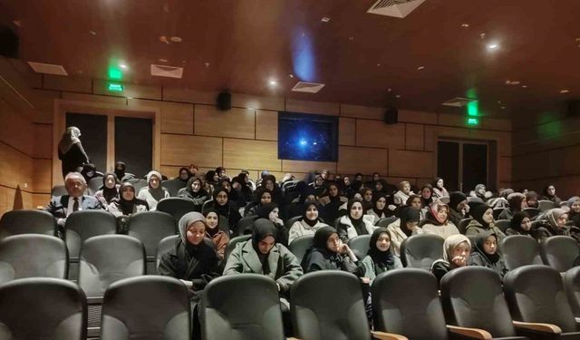 Bayburt’ta lise ve Kur’an kursu öğrencilerine yönelik sinema etkinliği düzenlendi