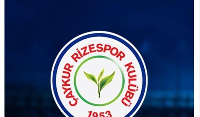 Çaykur Rizespor’dan Atakaş Hatayspor’un yeni başkanına tebrik mesajı