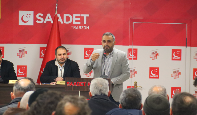 SP Trabzon'da Hamas çıkışı.. Örnek alınmalı...