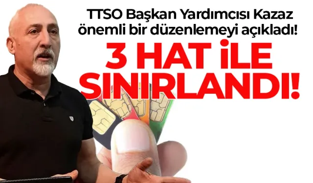 Flaş gelişme! Artık 3 mobil hat kullanılabilecek...