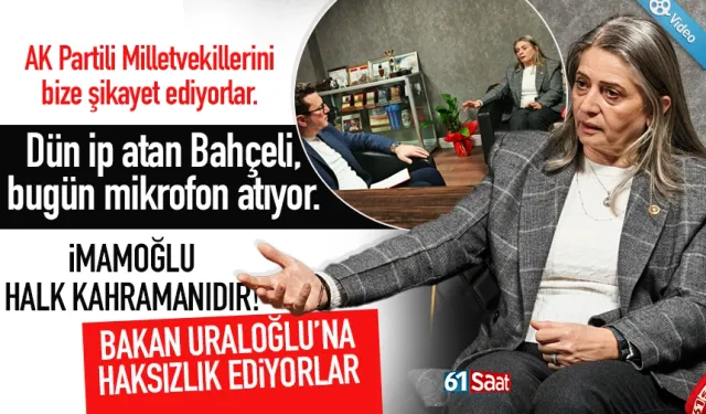 CHP Trabzon Milletvekili Sibel Suiçmez: Dün İp Atan Bahçeli, Bugün Mikrofon Atıyor.