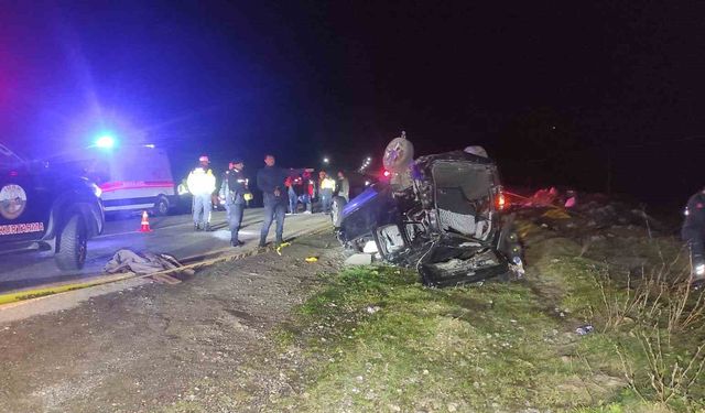 Rize’de otomobil takla attı: 3 ölü, 2 yaralı