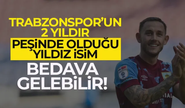 Trabzonspor'un 2 yıldır peşinde olduğu isim bedava gelebilir...