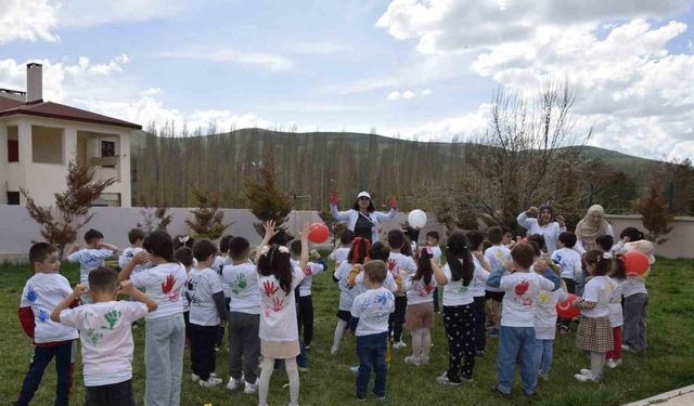 Bayburt’ta el hijyenine çocuklara oyunlarla anlatıldı
