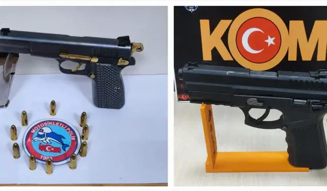 Trabzon'da ruhsatsız silah operasyonu: 3 kişiye adli işlem