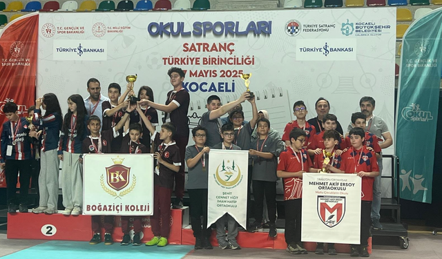 Trabzon MAE Ortaokulu Türkiye 4.sü oldu…