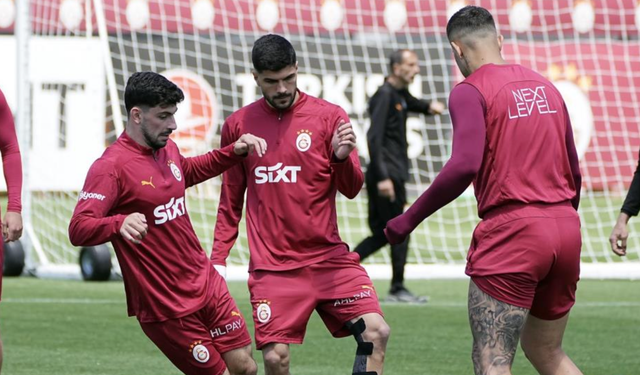 Galatasaray'da Trabzonspor maçı hazırlıkları tamamlandı