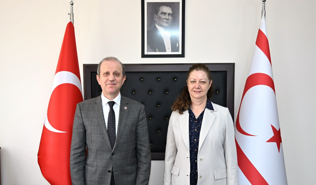 Rektör Prof. Dr. Çuvalcı’dan, Başkonsolos Demirel ve Müdür Asrak’a ziyaret