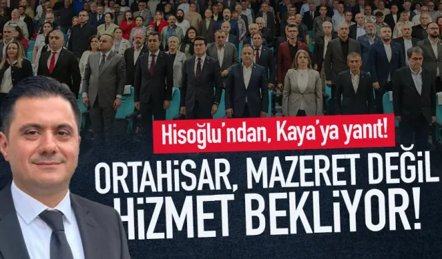 Ortahisar mazeret değil hizmet bekliyor!