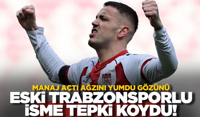 Manaj açtı ağzını yumdu gözünü! Eski Trabzonsporlu isme büyük tepki