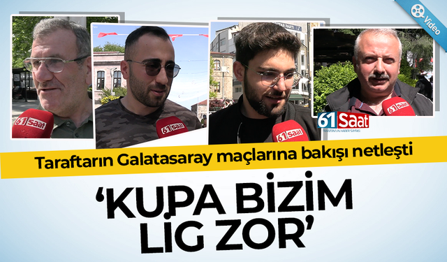 Taraftarın Galatasaray maçlarına bakışı netleşti