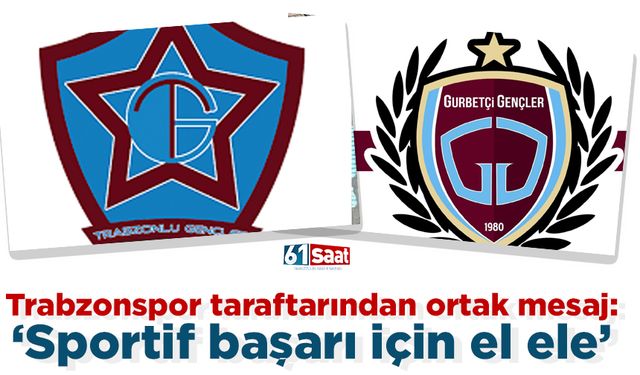 Trabzonspor Taraftarından Ortak Mesaj: “Sportif Başarı İçin El Ele”
