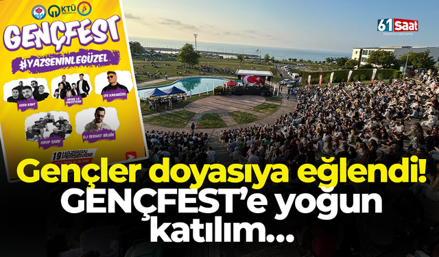 Gençler doyasıya eğlendi! GençFest’e yoğun katılım…