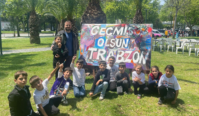 Akçaabat’ta çocuklar sanatla buluştu