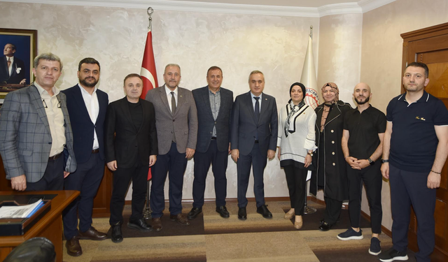 Trabzon Kent Konseyinden TTSO'ya ziyaret