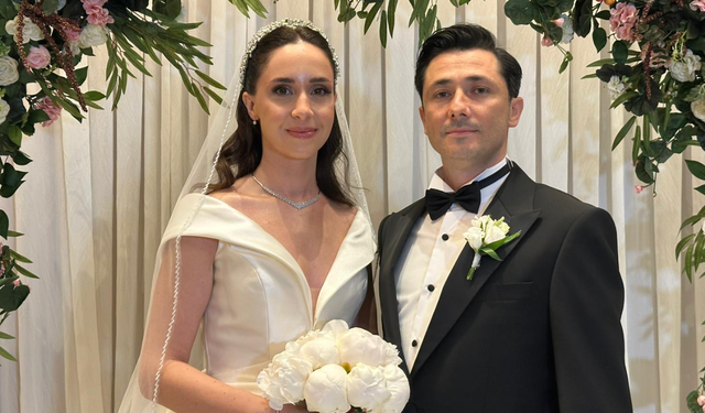 Kübra ile Cihan evliliğe adım attılar