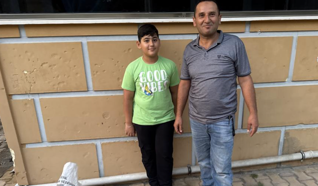 Balık ağıyla kuşu kurtardı