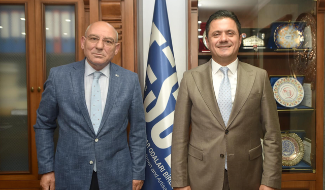 AK Parti Ortahisar İlçe Başkanı Hisoğlu'ndan TESOB'a ziyaret