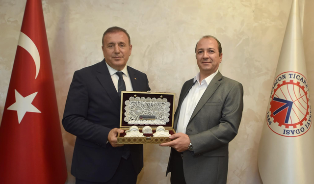 KOSGEB İl Müdürü Kurt'tan TTSO'ya veda ziyareti