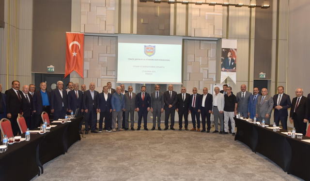 TŞOF Değerlendirme Toplantısı Trabzon'da yapıldı