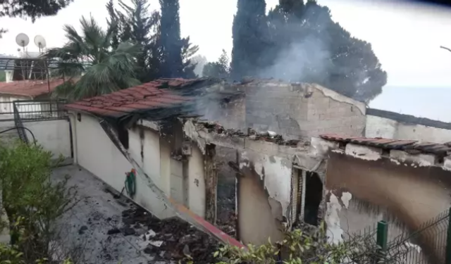 Yangının boyutu gün ağarınca  ortaya çıktı!