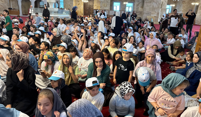 TÜGVA "Yaz Okulları Cami Buluşması" etkinliği Giresun'da yapıldı