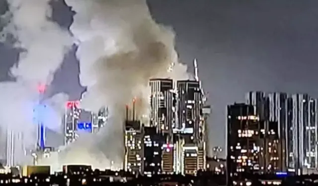 İsrail savunma bakanlığı vuruldu