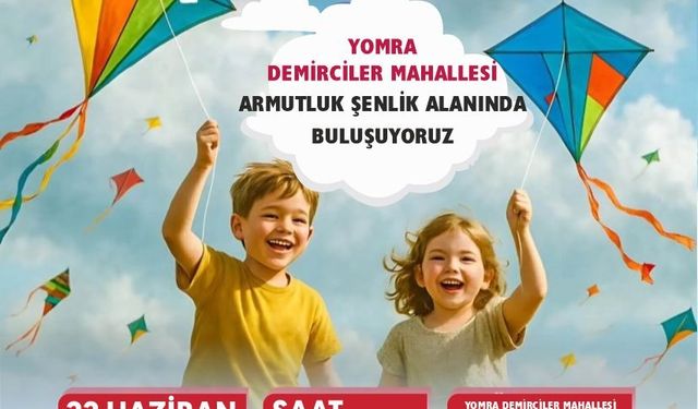 Trabzon'da uçurtma şenliği çocuklara karne hediyesi olacak