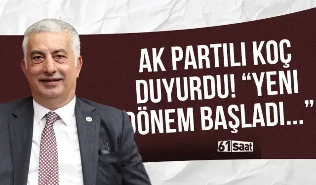 Milletvekili Vehbi Koç duyurdu! “Aile Hekimliğinde yeni dönem başladı”