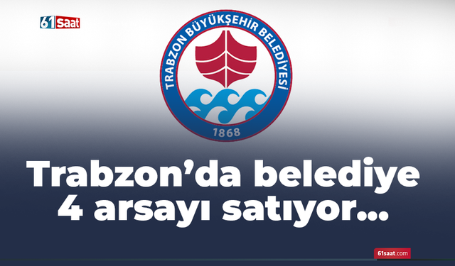 Belediye 4 arsayı satıyor