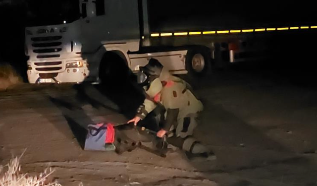 Bölgemizde şüpheli çanta jandarma ve polisi alarma geçirdi!