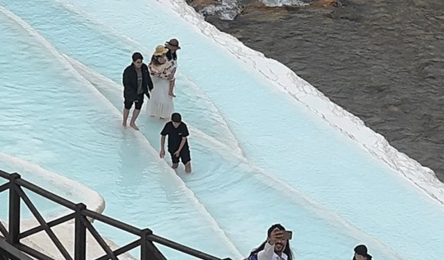 Göksu Travertenleri'nden oluşturulacak rotalarla yöre turizminin geliştirilmesi hedefleniyor
