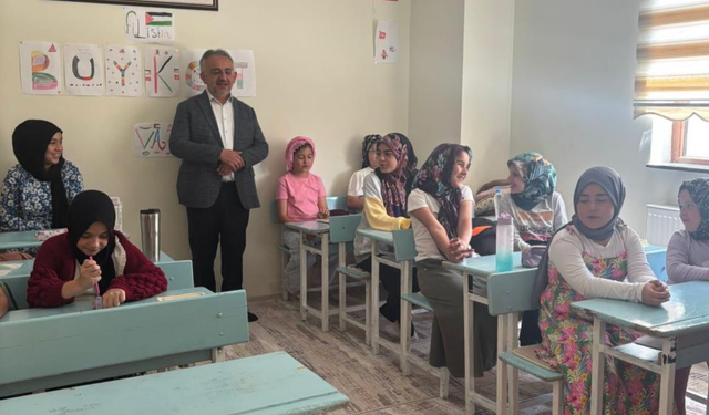 Bayburt'ta yaz Kur'an kursları devam ediyor