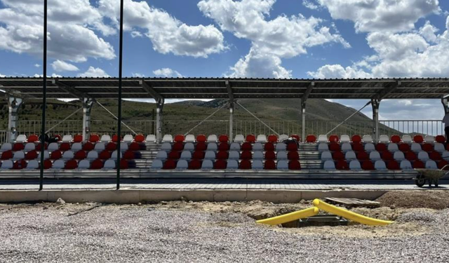 Gökçedere'de futbol sahasında sona gelindi