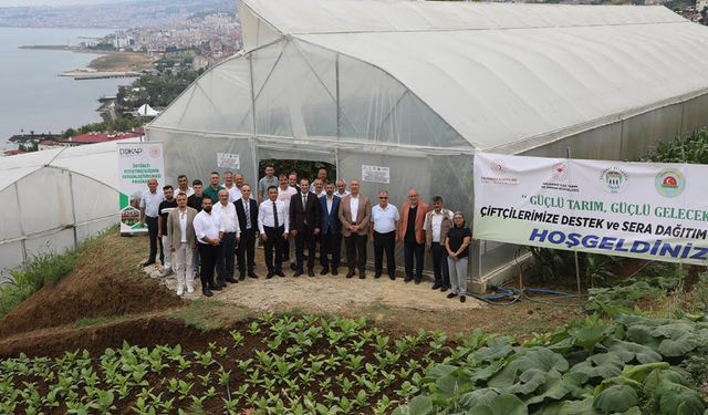 Akçaabat tarımda örnek olmaya devam ediyor