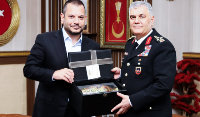 Başkan Doğan'dan Jandarma Genel Komutanı Orgeneral Ali Çardakcı’ya ziyaret