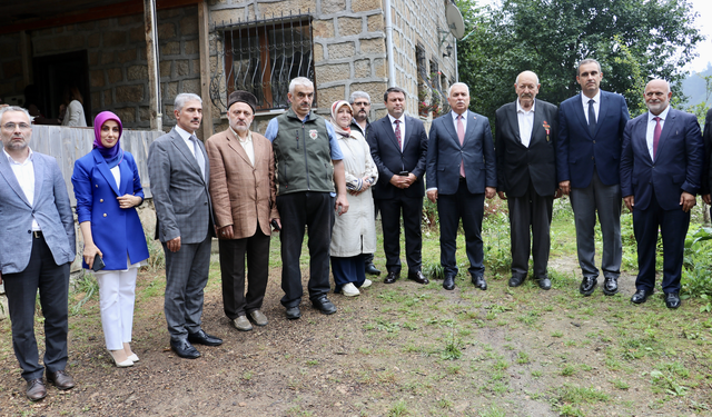 Trabzon 15 Temmuz şehidini unutmadı
