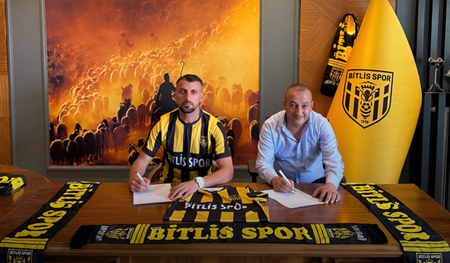 Sebat Gençlik Spor’un kaptanı Bitlis Spor 1916 Kulübü'nde!