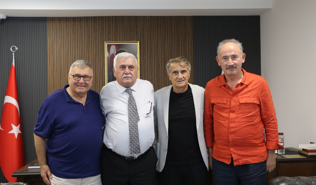 Şenol Güneş’ten Sebatspor’a ziyaret...
