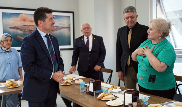 Başkan Kaya Azerbaycan’dan gelen şehit ailelerini ağırladı