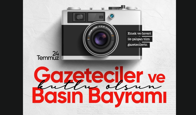 Başkan Sarıalioğlu’ndan basın emekçilerine teşekkür