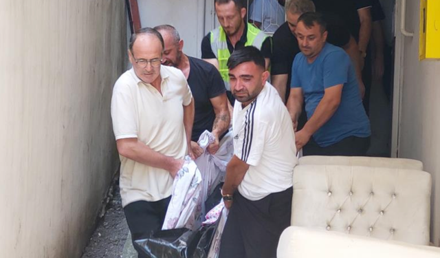 Samsun'da Tır sürücüsü tüpgaz parlaması sonucu yanarak hastanelik oldu