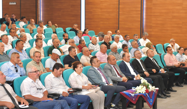 Ortahisar muhtarlarına “Genel Tarım Sayımı” anlatıldı